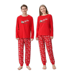 Merry Christmas Printed Pajama Set