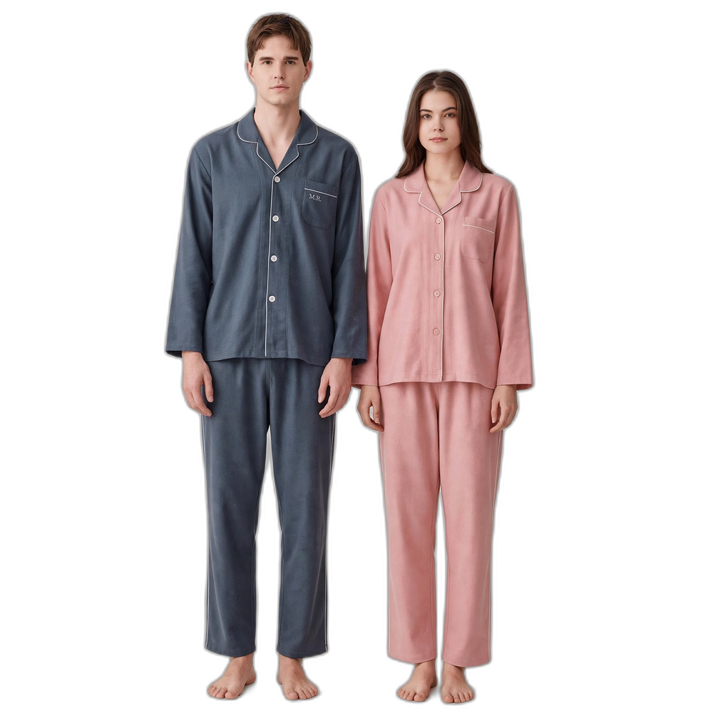 Couple Flannel Pajama Set