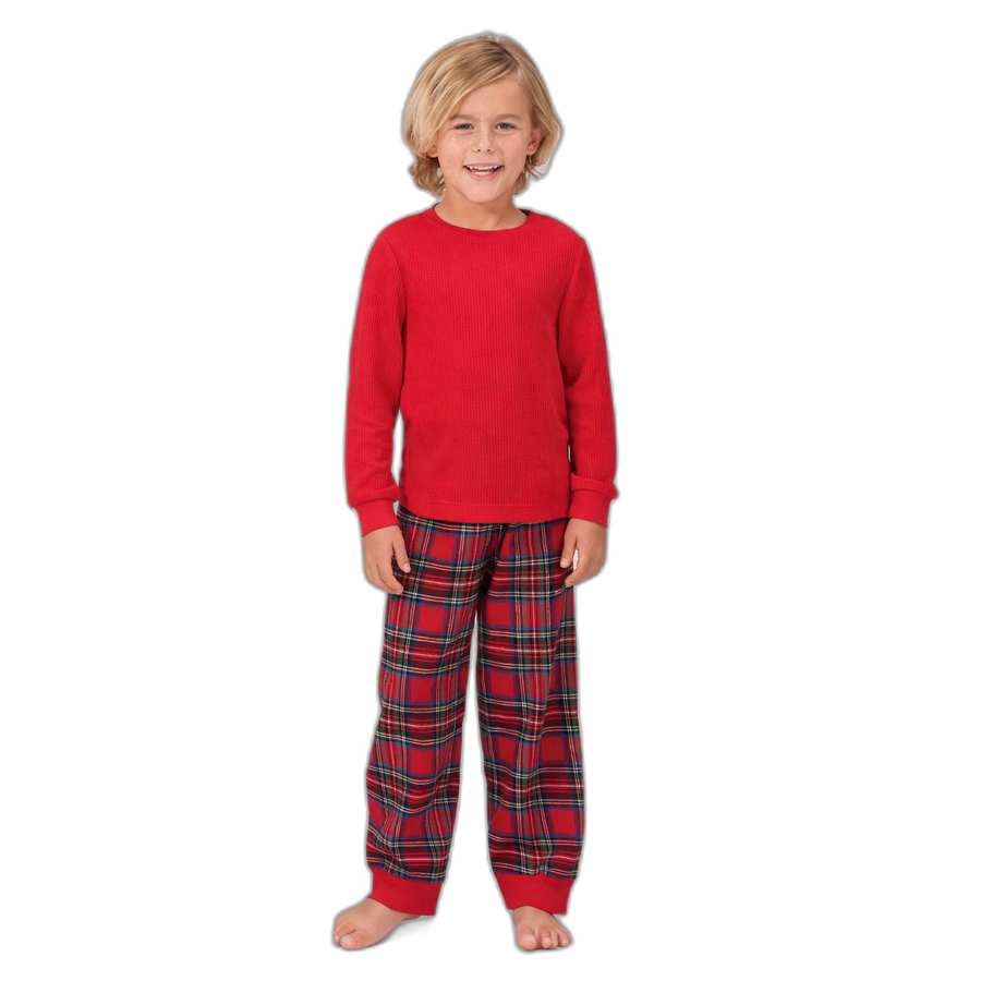 Boys' Stewart Plaid Pyjamas