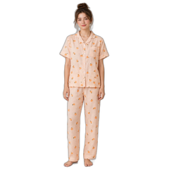 Women's Fruit Print Pajama Set