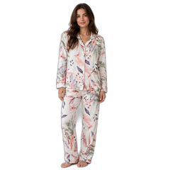 Women’s Full-Print Pajama Pant Set