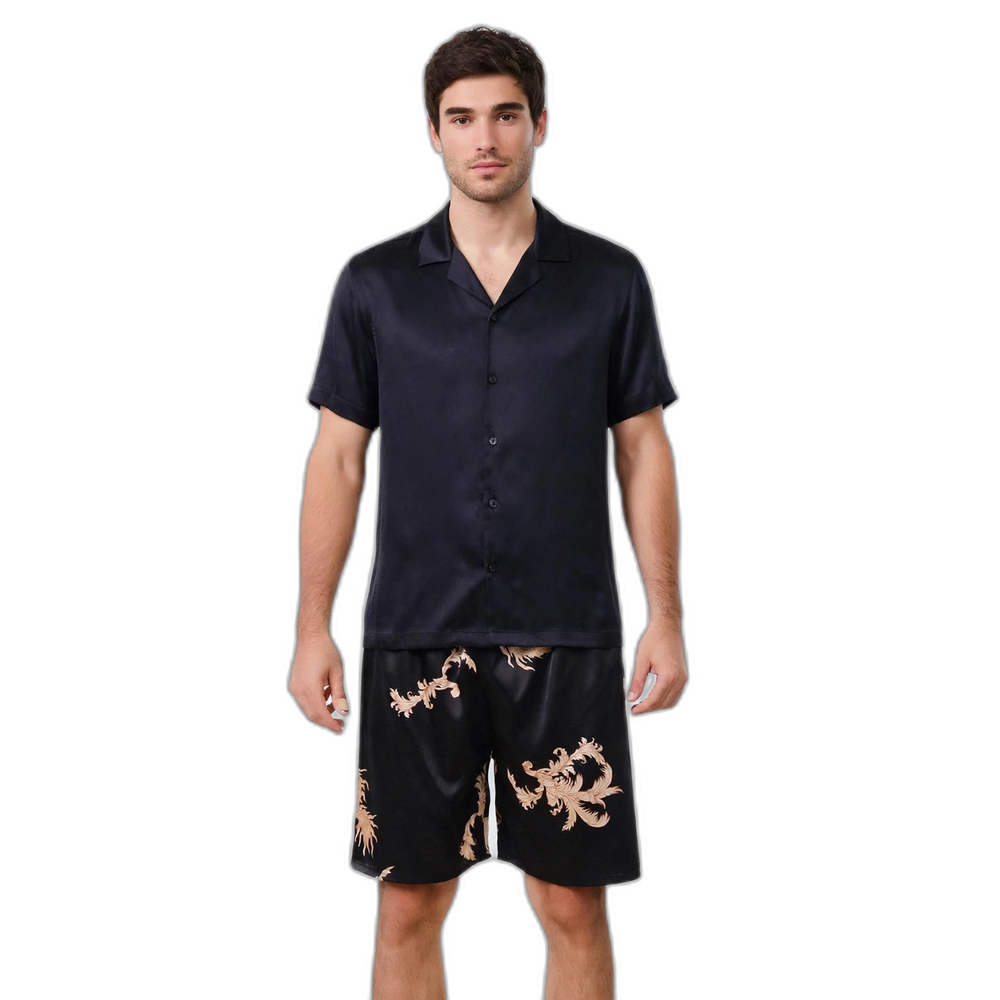 Men’s Silk Sleep Shorts