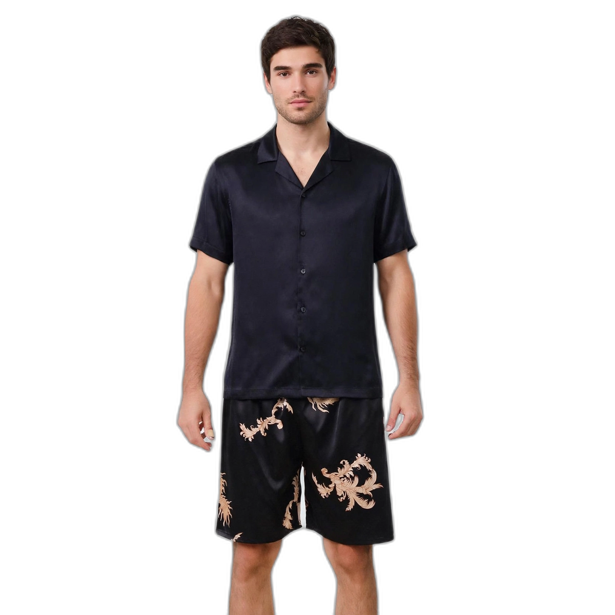 Men’s Silk Sleep Shorts