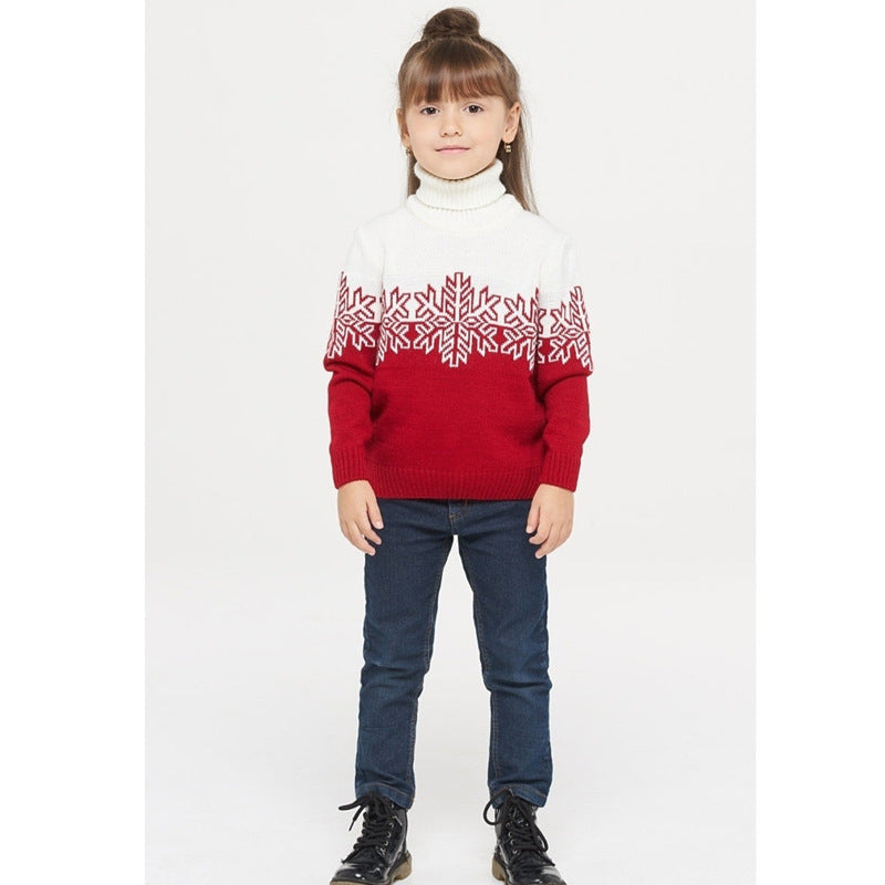 Family Matching Christmas Ugly Sweaters - side view