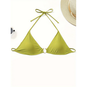 Backless Green Bikini