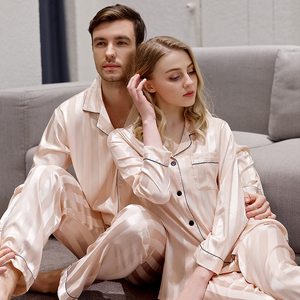 Couple Satin Pyjamas Set