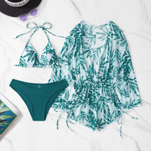 Load image into Gallery viewer, Loose Sexy Mesh Split Swimsuit
