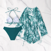 Load image into Gallery viewer, Loose Sexy Mesh Split Swimsuit
