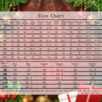 Round Neck Elegant Matching Christmas Pyjamas Set