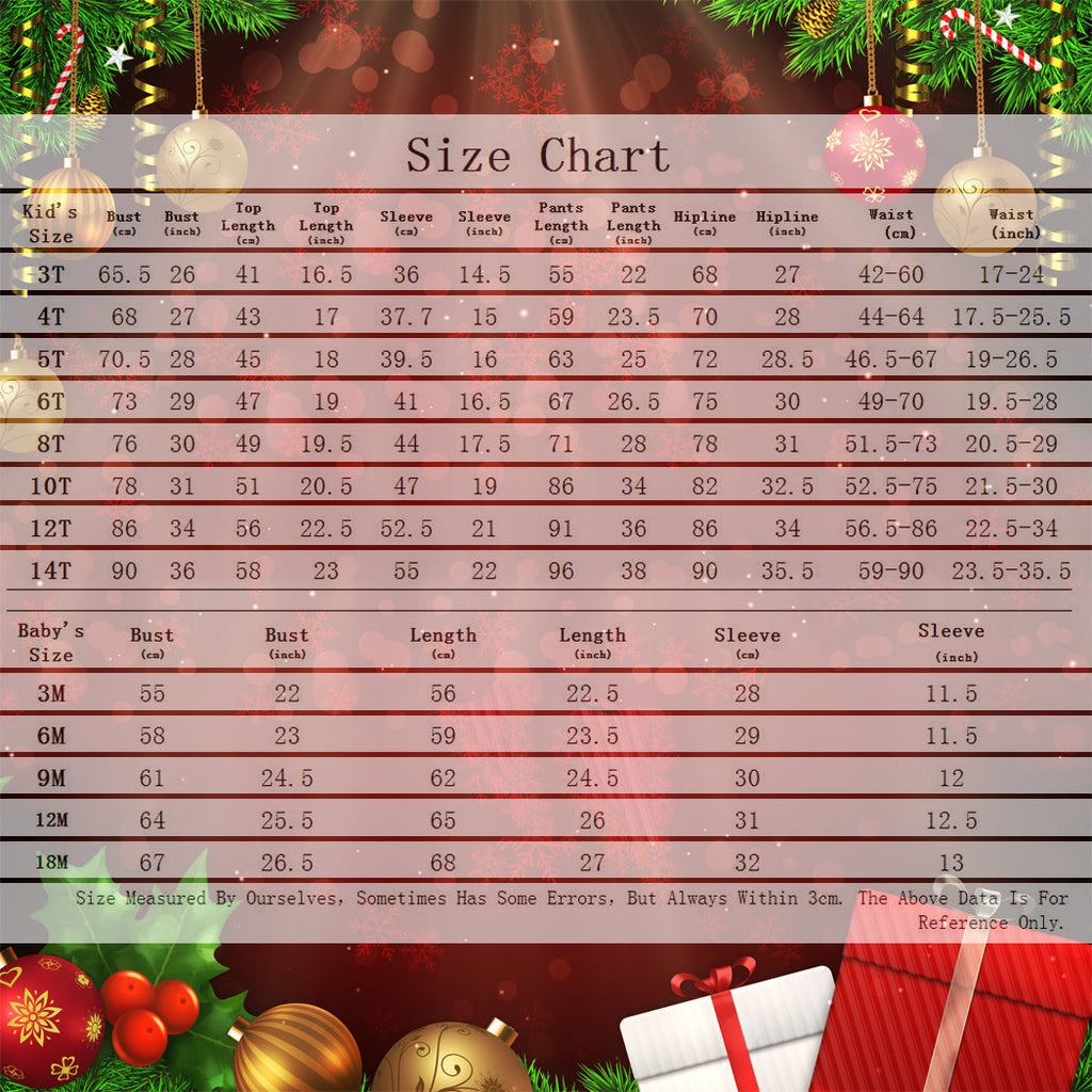 Green Printed V Neck Button Matching Family Pyjamas Set