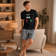 Load image into Gallery viewer, My Bed Is Calling Men’s Graphic Sleep T-Shirt
