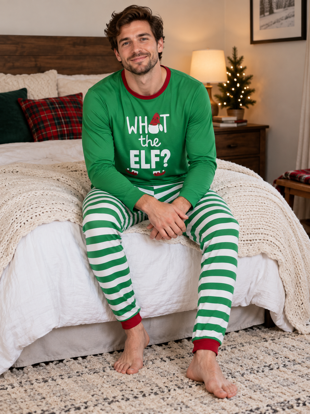Men's Elf Pajama Set