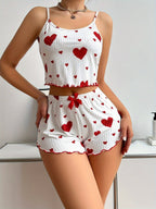 Comfy Stretchy Women's Shorts Set