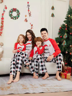 Santa Claus Family Pajama Set - front view