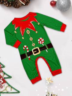 Christmas Family Party Pajama Set - side view