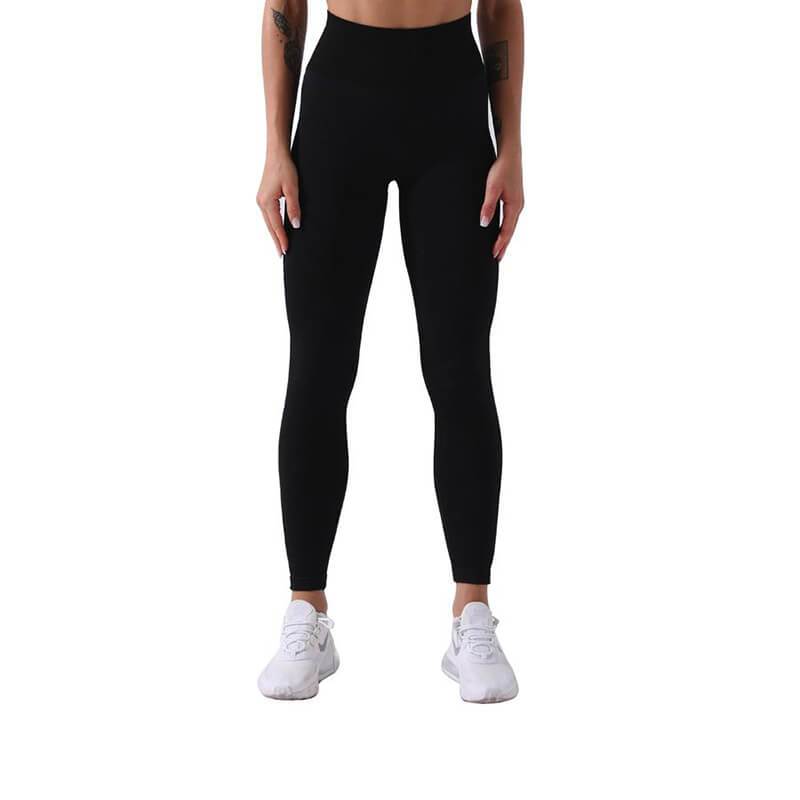 Women's High Waist Yoga Leggings - model wearing