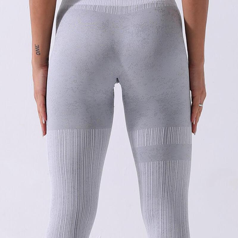 Women's High Waist Yoga Leggings - back view