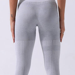 Women's High Waist Yoga Leggings - back view