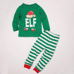 Men's Elf Pajama Set - back view