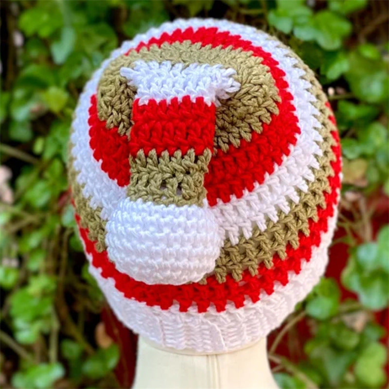 Christmas Elf Hat - model wearing
