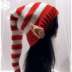 Christmas Elf Hat - back view