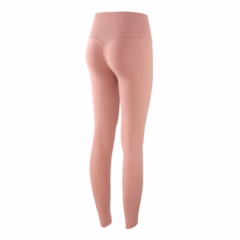 Women's High-Waist Sports Fitness Leggings - model wearing