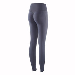 Women's High-Waist Sports Fitness Leggings - back view