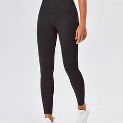 Women's High-Waist Sports Fitness Leggings - detail view