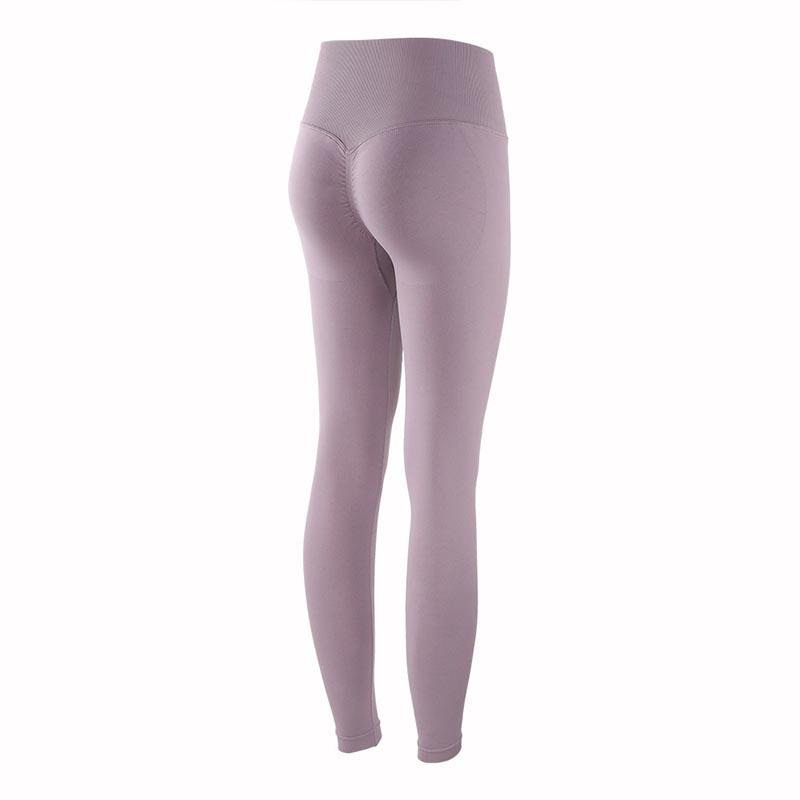 Women's High-Waist Sports Fitness Leggings - model wearing
