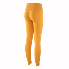 Women's High-Waist Sports Fitness Leggings - fabric detail