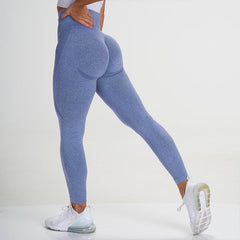 Women's High-Waist Workout Leggings - back view