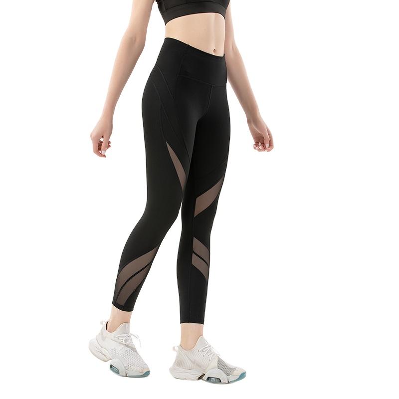 Women's High-Waist Yoga Pants - front view