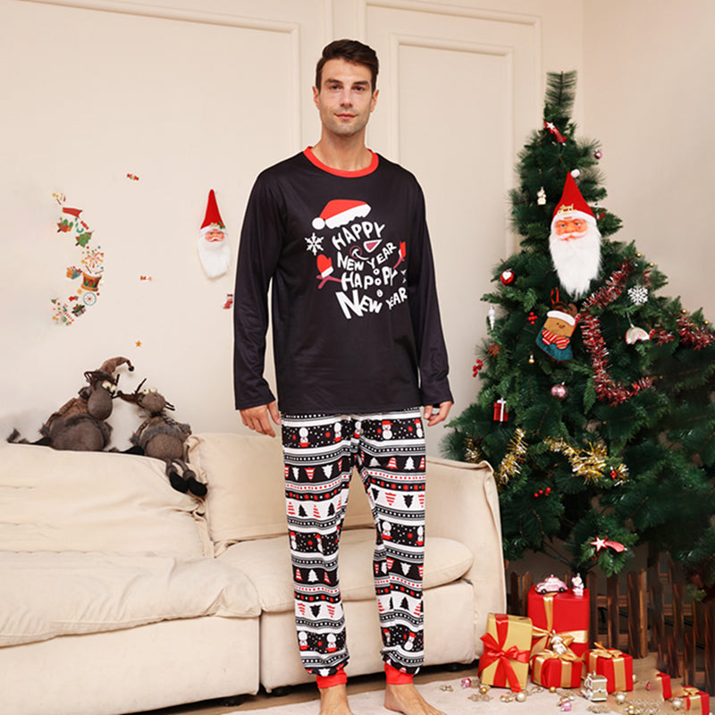 Family Holiday Christmas Matching Pajamas - detail view