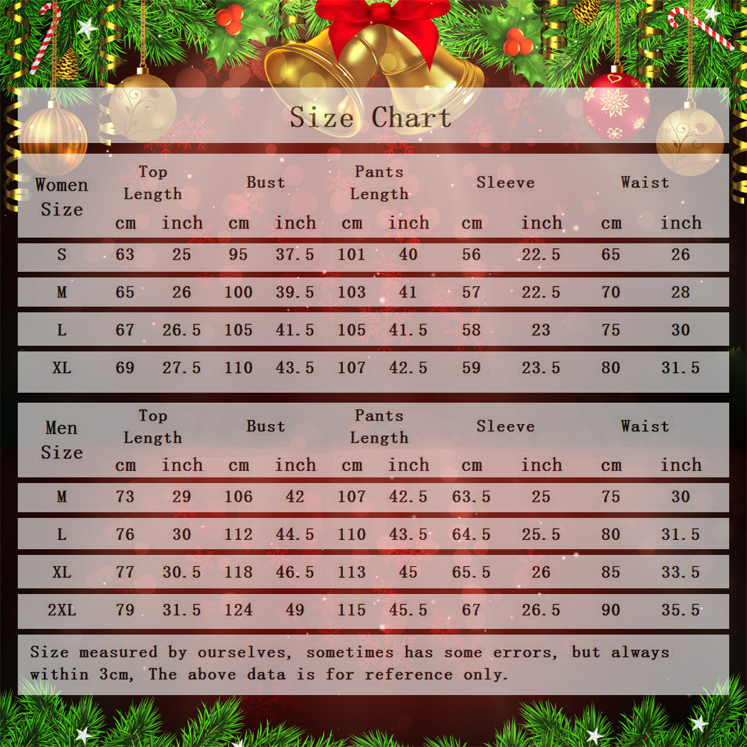 Family Mama Papa Bear Christmas Pajama Set - front view
