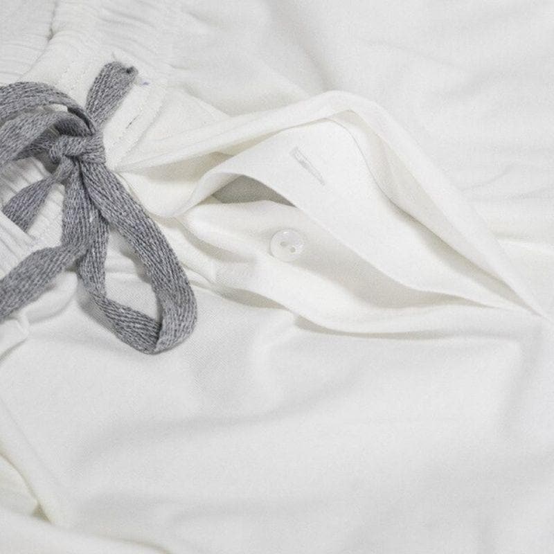 Men's Loose-Fit Cotton Pajama Pants with Pockets - lifestyle