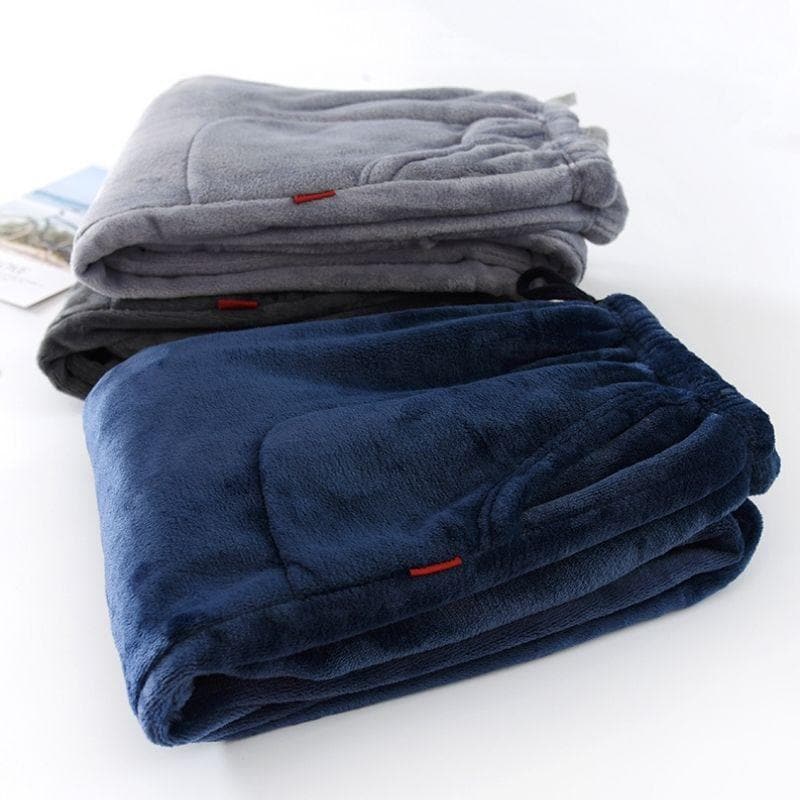 Men's Winter Cozy Pajamas - model wearing
