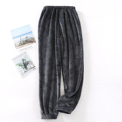 Men's Winter Cozy Pajamas - lifestyle