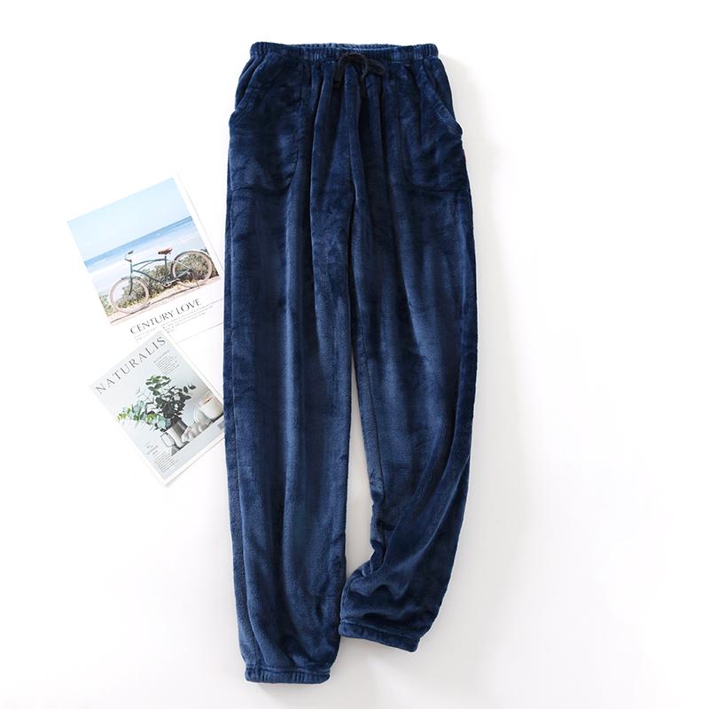 Men's Winter Cozy Pajamas - detail view