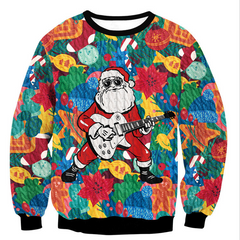 Unisex Christmas Ugly Sweater - front view