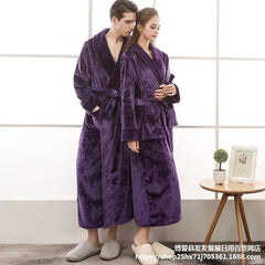 Unisex Bathrobe and Nightwear Set - front view