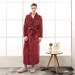 Unisex Bathrobe and Nightwear Set - front view