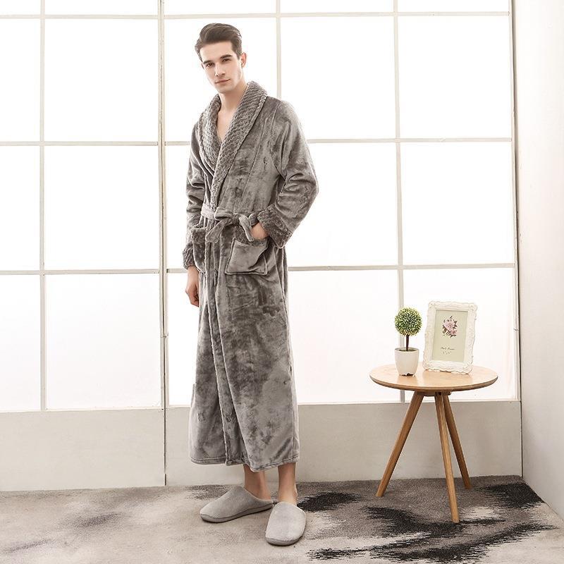 Unisex Bathrobe and Nightwear Set - back view