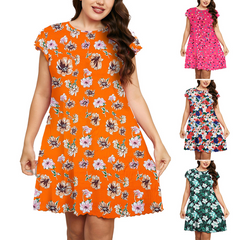 Plus Size One Piece Sleepwear - front view