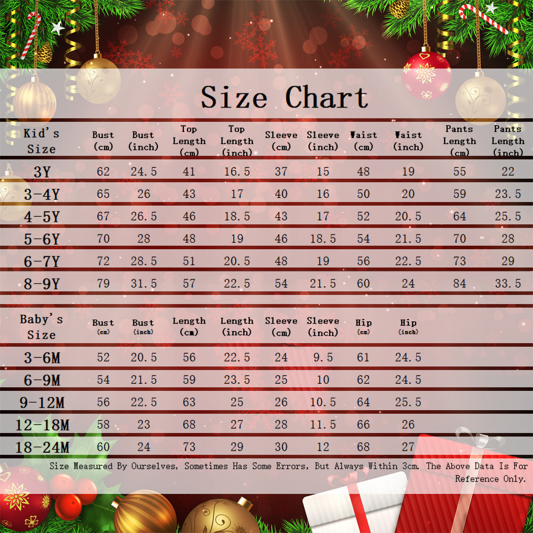 Red Christmas Matching Family Pajama Set - front view