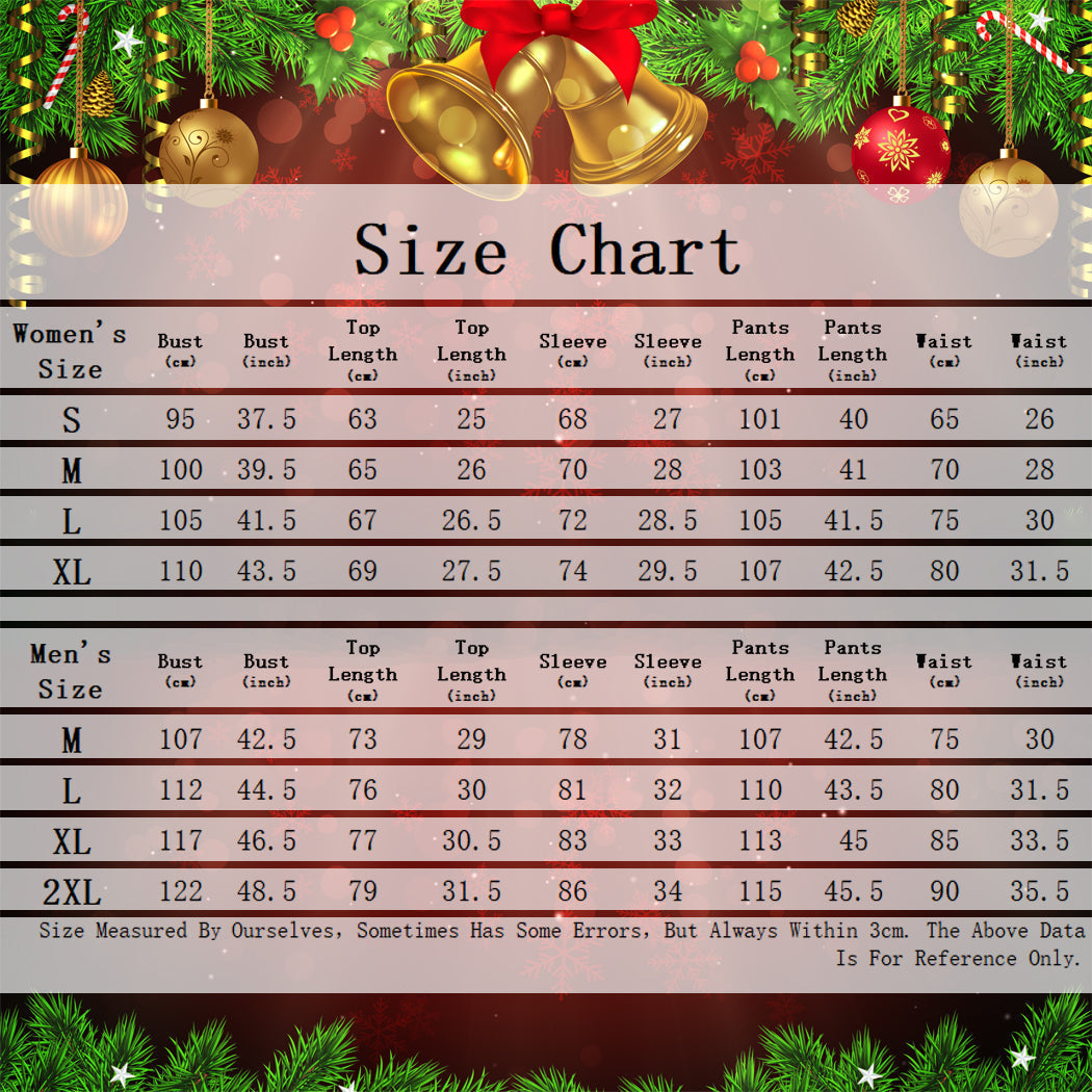 Red Christmas Matching Family Pajama Set - fabric detail