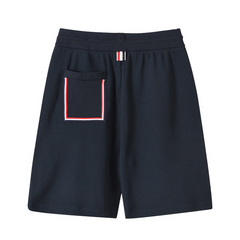 Men's Waffle Cotton Summer Shorts - side view