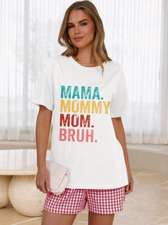 Women's Summer Pure Cotton Shorts Pajama Set - back view
