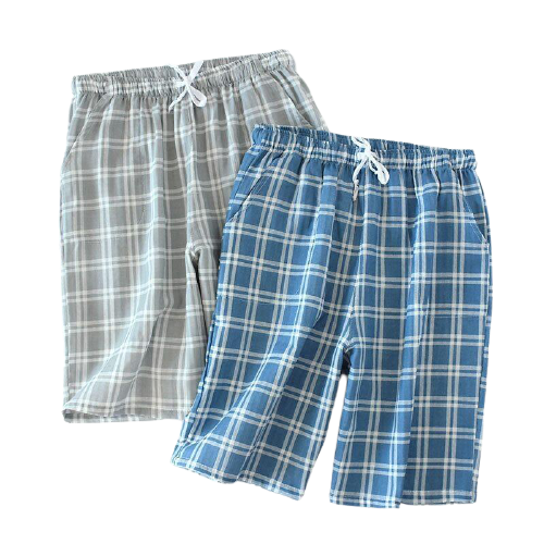 Men's Summer Sleepwear Shorts - front view