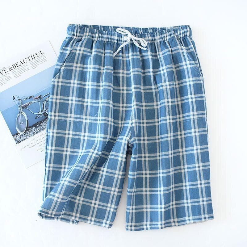 Men's Summer Sleepwear Shorts - model wearing