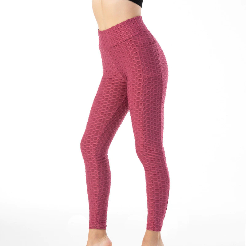 Women's Honeycomb Leggings with Side Pocket - lifestyle
